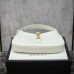 Gucci Jackie 1961 27.5*19*4cm white leather