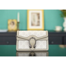 Gucci super mini Dionysus 16.5x10x4cm white