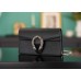 Gucci super mini Dionysus 16.5x10x4cm black leather