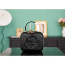 Gucci Blondie 17x15x9cm black leather