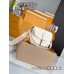 Louis Vuitton M46388 DIANE 24x15x9cm white 