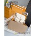Louis Vuitton M46388 DIANE 24x15x9cm white 