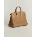 Hermes birkin 25cm crocodile leather brown