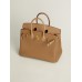 Hermes birkin 25cm crocodile leather brown