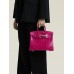 Hermes birkin 25cm  leather red crocodile