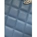 Chanel wallet 20x12cm blue