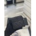 Chanel wallet  11-9.5-1.5cm black