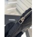 Chanel wallet  11-9.5-1.5cm black