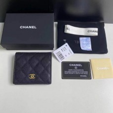 Chanel wallet black 12x12x3cm