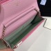 Chanel WOC pink bag 19.5*12*3.5cm caviar