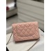 Chanel WOC pink bag 19.5*12*3.5cm caviar