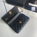 Chanel WOC black bag 19.5*12*3.5cm lambskin