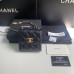 Chanel WOC black bag 19.5*12*3.5cm lambskin