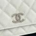 Chanel WOC  white bag 19.5*12*3.5cm