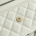 Chanel WOC  white bag 19.5*12*3.5cm