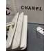 Chanel WOC gold ball 19cm white lambskin