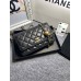 Chanel WOC gold ball 19cm black lambskin