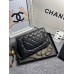 Chanel WOC gold ball 19cm black lambskin