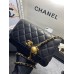Chanel WOC gold ball 19cm black lambskin