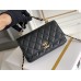 Chanel WOC black 19*12*3.5cm Hass leather caviar