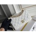 Chanel WOC white 19*12*3.5cm Hass leather caviar