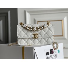 Chanel WOC white 17x10x4.5cm