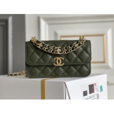 Chanel WOC black 17x10x4.5cm