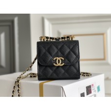 Chanel WOC black 11x11x3cm
