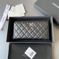 Chanel wallet w19.5×h10.5×d2cm black