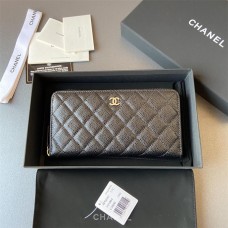 Chanel wallet w19.5×h10.5×d2cm black