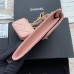Chanel cellphone case WOC pink caviar w10×h16.5×2cm
