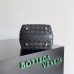 Bottega Veneta intrecciato nappa lambskin 17*13.5*5cm black