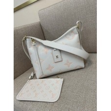 Louis Vuitton CARRYALL M24141 white 29.5x24x12cm