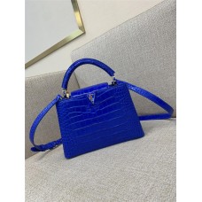 Louis Vuitton Capucines Mini M48865 27x18x9cm blue 