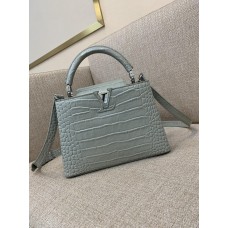 Louis Vuitton Capucines Mini M48865 27x18x9cm grey