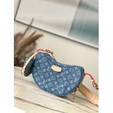 Louis Vuitton M46856  Croissant Denim 21 X 7 X 5 cm