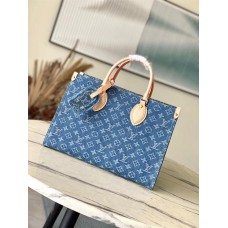 Louis Vuitton M46871  Onthego Denim 35.0 x 27.0 x 14.0 cm