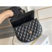 Chanel 24C Hobo 20x21.5x7.5cm  black