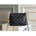 Chanel Classic flap mini 18x13x7cm lambskin goldball black