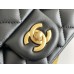 Chanel Classic flap mini 18x13x7cm lambskin goldball black