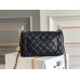 Chanel Classic flap mini 20x13x7cm lambskin goldball black