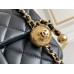 Chanel Classic flap mini 20x13x7cm lambskin goldball black