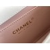 Chanel Classic flap mini  19x12x8cm gold ball white 