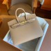 Hermes birkin 25 epsom out stitch