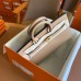 Hermes birkin 25 epsom out stitch