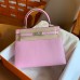 Hermes Kelly 25 goat leather