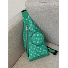 Louis Vuitton DUO M31000 20x42x6cm green