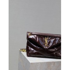 YSL  Loulou puffer 29x17x11cm red