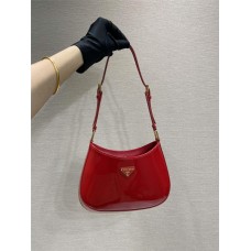 Prada Hobo Patent leather red