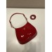 Prada Hobo Patent leather red